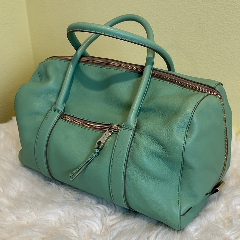 💯Authentic Chloe Mint Green Leather Handbag🍀 - Picture 3 of 16